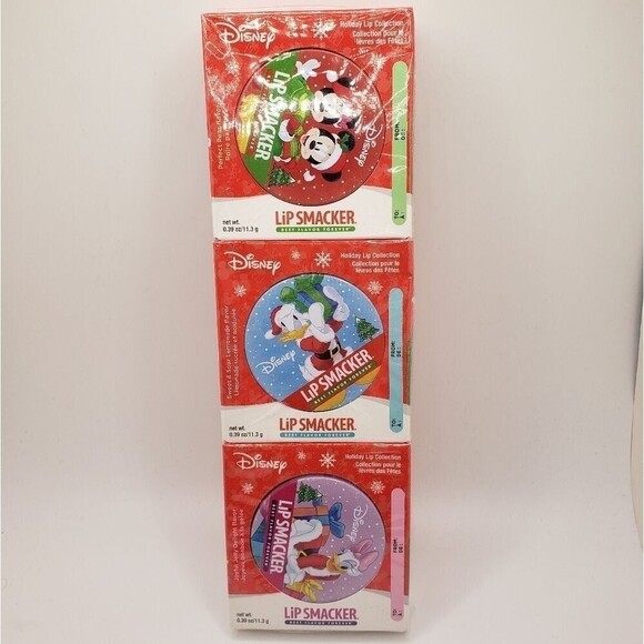 LIP Smacker Disney Holiday Collecor Edition